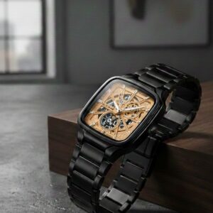 Skeleton Dials Style Watch