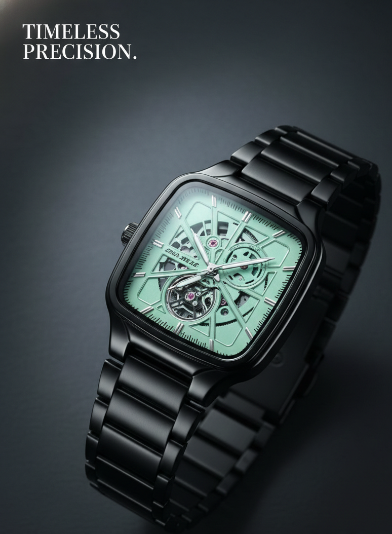 Skeleton Dials Style Watch