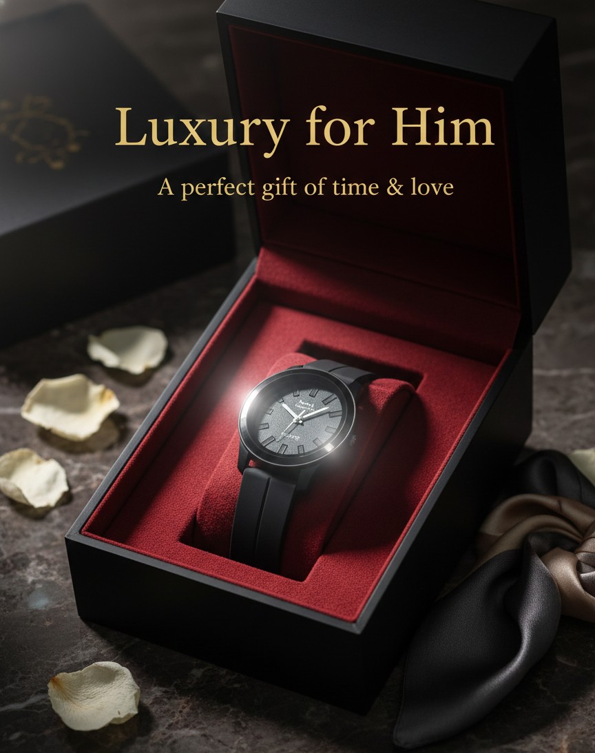 Magnetic Strap Watch