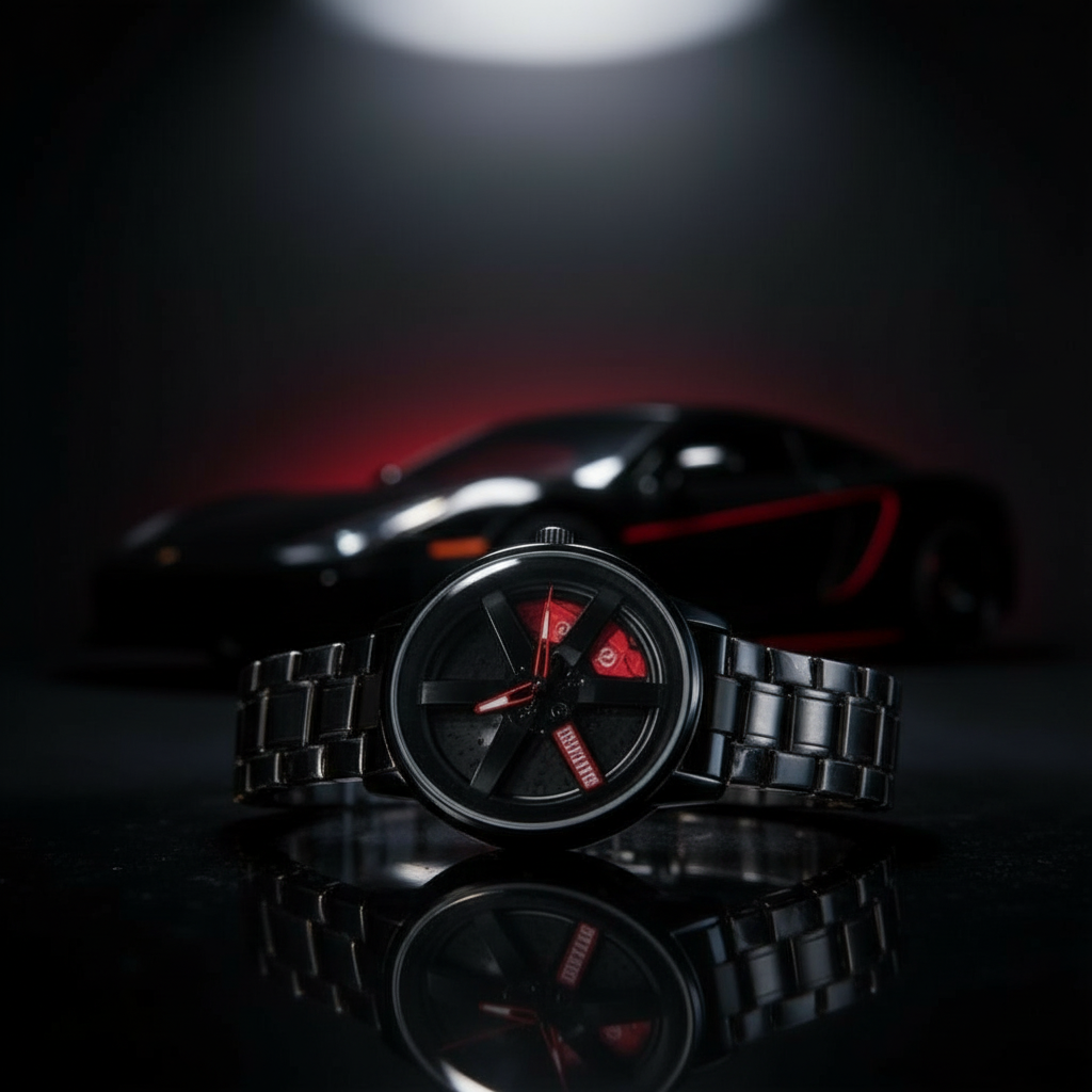 Wheels Rolling Watch