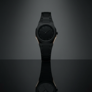 Black Arabic Style Watch